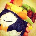 achanico's cooksnap of when they made ＊キャラ弁＊　２０１３年お正月に♪へび.
