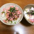よちりん's cooksnap of when they made ＊のせるだけ～ネギトロ丼＊.