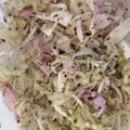 ノーリン's cooksnap of when they made あと1品♪キャベツとハムのゆかり和え☆.
