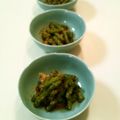 kanakono's cooksnap of when they made 小鉢料理＊いんげんのゴマ和え.