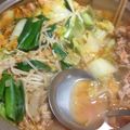 なかつかさのたいふ's cooksnap of when they made 濃厚!!こだわりのキムチ鍋☆.