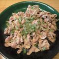 umibuta's cooksnap of when they made エコ葱タレで！簡単☆豚肉のレンジ蒸し.