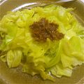 sizyu's cooksnap of when they made やわらかキャベツの梅おかかあえ.
