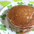 pullat's cooksnap of when they made パンケーキ～生クリーム＆ヨーグルト救済～.