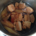 moro3's cooksnap of when they made とろ照り豚の角煮.