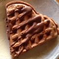 monputi7's cooksnap of when they made クイックワッフル（Wチョコ）.