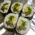 ラブリークッキー's cooksnap of when they made 菜の花ごま和えヘルシー巻き寿司（恵方巻）.