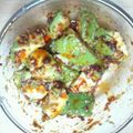 yumiyuta's cooksnap of when they made 簡単おつまみ：アボガドの食べるラー油炒め.
