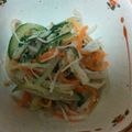 お休み大好きママ's cooksnap of when they made さっぱり！新ごぼうの和風サラダ.