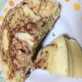ジャガーさん's cooksnap of when they made 電子レンジで簡単☆マーブル蒸しパン♪.