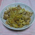 あんず桜's cooksnap of when they made 豚モツのバジルソース炒め.