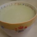 ryouco's cooksnap of when they made きな粉と緑茶のラテ.
