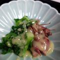 ぼのつま's cooksnap of when they made ホタルイカと菜の花の酢みそ和え.