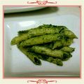 ティラノ〜's cooksnap of when they made よもぎ粉でオイルパスタ.