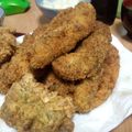 luina's cooksnap of when they made お弁当にも便利☆鶏ササミの２色フライ.