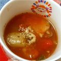 えりりすん's cooksnap of when they made 圧力鍋で☆野菜たっぷりミネストローネ.