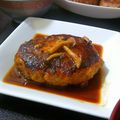 ♪珠香♪'s cooksnap of when they made 高野豆腐でふっくら♪煮込みハンバーグ.