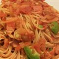 はつみかん's cooksnap of when they made アボカド＆ベーコンパスタ.