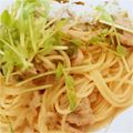春音♪'s cooksnap of when they made 豚肉のみぞれパスタ.
