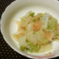 maeとも's cooksnap of when they made 白菜と玉ねぎ明太子サラダ.