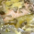 BibittO4's cooksnap of when they made ■糖質制限■鮭ホイル焼き♪簡単香味チーズ.