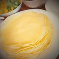 mmeegguumi's cooksnap of when they made ぷるんっ♪　美味しい♪　クレープ生地.
