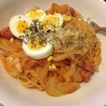 tetoron55's cooksnap of when they made 誰でもできる！簡単おいしいナポリタン.