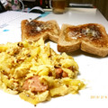 raxmia's cooksnap of when they made トロトロ卵とキャベツのマヨ炒め♪.