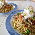 みみ〜な's cooksnap of when they made 和風ちりめんパスタ.