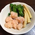 popomonaka's cooksnap of when they made 海老団子と春野菜のあっさり煮.