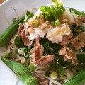 ぶるmom's cooksnap of when they made 簡単！蒸し野菜と豚肉のおろしポン酢かけ.