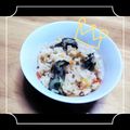 れみカ's cooksnap of when they made レンジで準備♪牡蠣の炊き込みバターご飯.