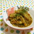 赤い電話's cooksnap of when they made 結びしらたきのカレー煮.