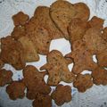 しゅーくりーみー's cooksnap of when they made ほっこりゴマきな粉クッキー.