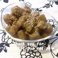 プンプン庵's cooksnap of when they made 蒟蒻のピリ辛味噌炒め.