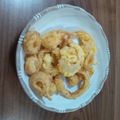 zonochie's cooksnap of when they made オニオンリングの天ぷら.