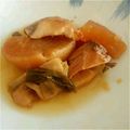 ふらんぼわ's cooksnap of when they made 圧力鍋で早うま♪ぶり大根.