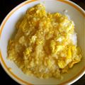 ｽﾄﾛﾍﾞﾘｰﾊﾟｲ's cooksnap of when they made ズボラ飯♪ちｪき流揚げ玉の卵とじ丼.