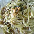 しおとも's cooksnap of when they made 簡単パスタのゆで方・納豆お茶づけパスタ.