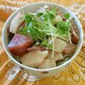 大魔女's cooksnap of when they made 刺身切だしで、海鮮丼「夏バージョン」.