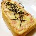 まいたろう。's cooksnap of when they made 明太子チーズトースト.