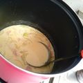 コロ戌's cooksnap of when they made 豆乳スープ、野菜たっぷり.