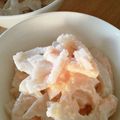 ayafuyu's cooksnap of when they made シャキシャキッ☆蓮根の明太マヨサラダ♪.