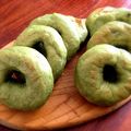 ayayahoney's cooksnap of when they made あずきと抹茶のベーグル.