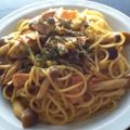 スナッパー8260's cooksnap of when they made 簡単♪インディアンパスタ.