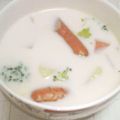 九道礼菜's cooksnap of when they made 朝食やブランチに具だくさんミルクスープ.