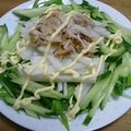 悠ママ's cooksnap of when they made 大根とキュウリとツナのサラダ.