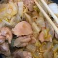 クック7M61NW☆'s cooksnap of when they made 鶏肉と白菜の味噌炒め.