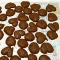 akyapo's cooksnap of when they made チョコたっぷり♡ショコララングドシャ.