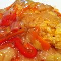 sakurask's cooksnap of when they made 簡単　残り物あんかけチャーハン.